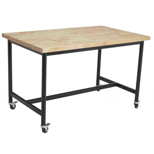 Современный стол - DEMONSTRATION SERIES : STEM - Academia furnitures industries - из металла / эпоксидный / с основанием из стали