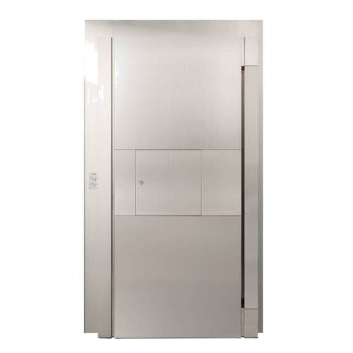 Дверь с усиленным замком - HE2100N - Kumahira - для интерьера / из металла / створчатая