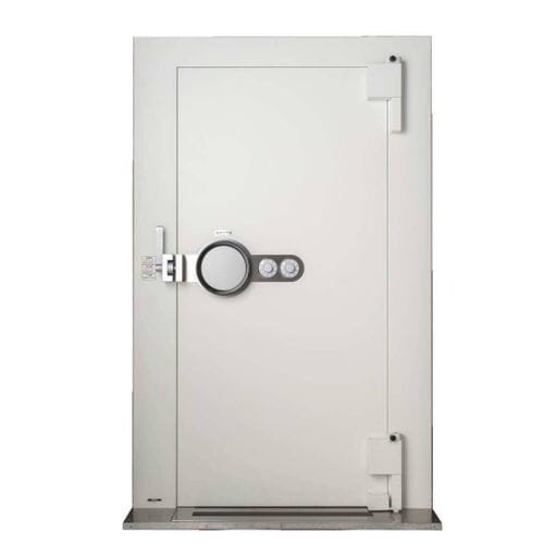 Дверь с усиленным замком - HE2090W - Kumahira - для интерьера / из металла / створчатая