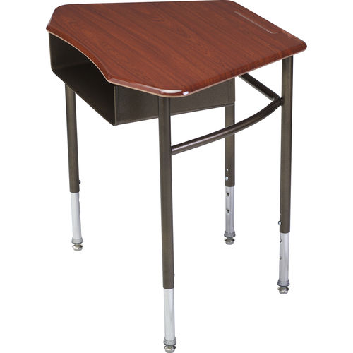 Современный рабочий стол - ADJUSTABLE HEXAGON - Columbia - из МДФ / из стали / из пластика