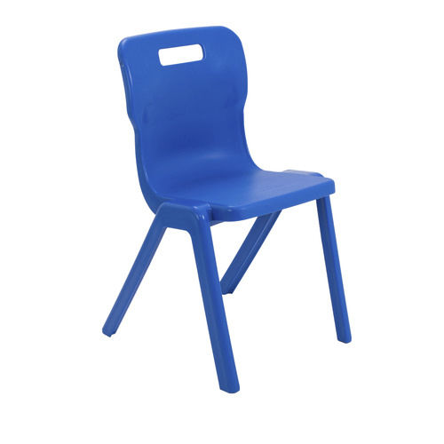 Современный cтул - ONE PIECE - titan furniture - для интерьера / из полипропилена / с основанием из стали