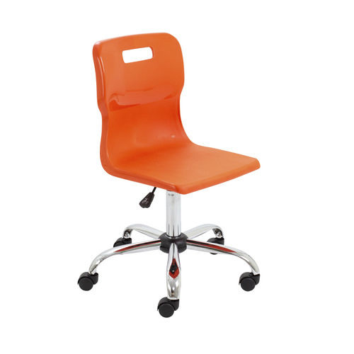 Современный cтул - T30 series  - titan furniture - для интерьера / из полипропилена / с основанием из хромированной стали