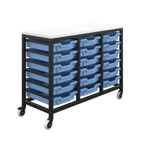 Тележка для хранения - T-STOR - titan furniture - для школ / для университета / для офиса