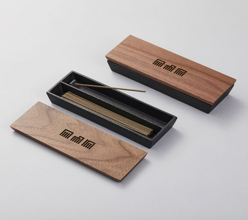 Шкатулка из дерева - HS-72L - Chushin Kobo Co., Ltd. - из чугуна / с крышкой