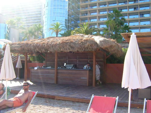 Коммерческий киоск - MERIDIEN - Beach Concept - для наружного применения / из дерева / модульный