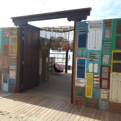 Декоративная панель для мебели - PERSIENNES RECYCLEE - Beach Concept - строительная / настенная / для мебели