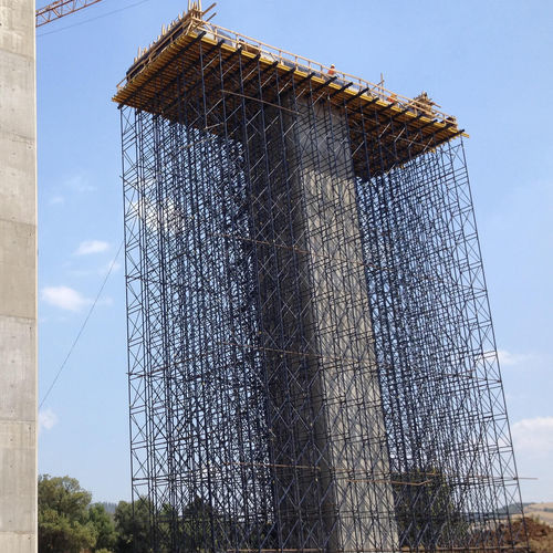 Строительные леса из гальванизированной стали - SLABFORM - OZLER Formwork - большая высота