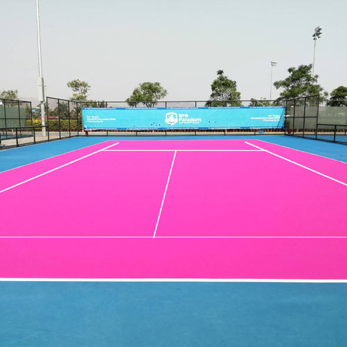 Спортивное покрытие для интерьера - FLEXFLOOR-EX - KDF - Sports Flooring Production - для наружного применения / из акрила / для спортивных залов