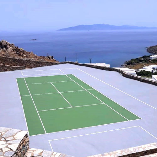 Спортивное покрытие для интерьера - POLYFLEX AEL-EX - KDF - Sports Flooring Production - для наружного применения / из акрила / для спортивных залов