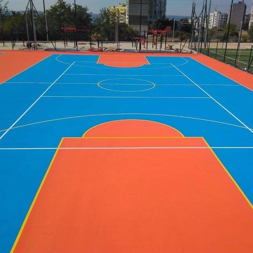 Штукатурка из полиуретана - POLYSPORT PU 1051 - KDF - Sports Flooring Production - гидроизолирующая / для спортивной площадки / для напольной поверхности