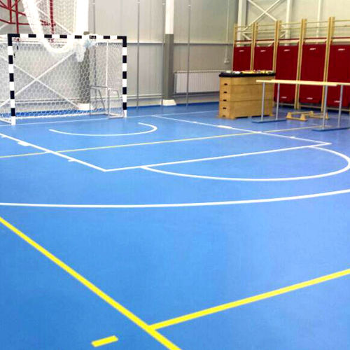 Штукатурка для шпаклевки - POLYSPORT STUCCO 1050 - KDF - Sports Flooring Production - для игровой площадки / для спортивной площадки / для напольной поверхности