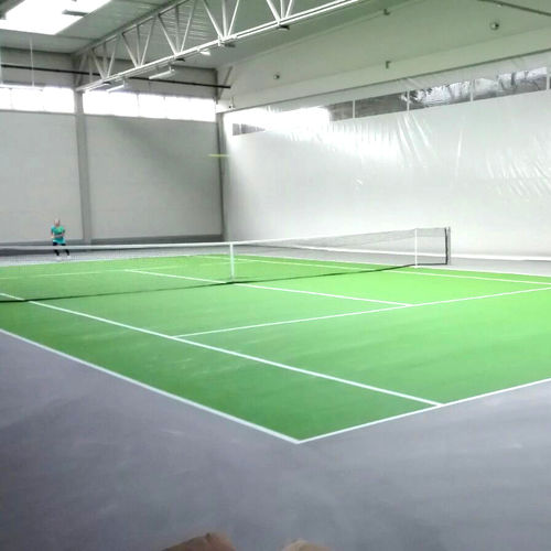 Спортивное покрытие для интерьера - POLYFLEX AEL-IN - KDF - Sports Flooring Production - из акрила / для спортивных залов / для спортивной площадки