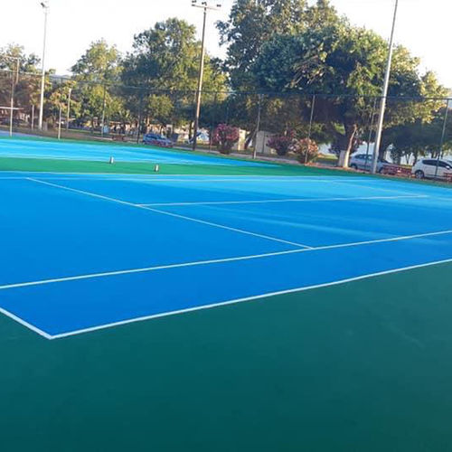 Защитная штукатурка - ELASTOTURF TOP - KDF - Sports Flooring Production - влагопоглощения / для наружного использования / для напольной поверхности