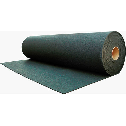 Упругая подкладка в рулонах - ISOPOL 854 - KDF - Sports Flooring Production - из переработанной резины / изоляционная / с высоким сопротивлением