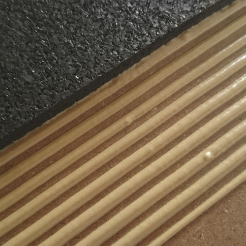 Напольное покрытие из переработанной резины - PU FLEX 140 - KDF - Sports Flooring Production - из СКЭП / для улицы / для интерьера