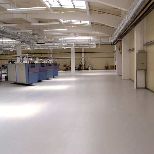 Штукатурка на основе эпоксидной смолы - POLEPOX COAT 814 - KDF - Sports Flooring Production - для интерьера / промышленная / для напольной поверхности