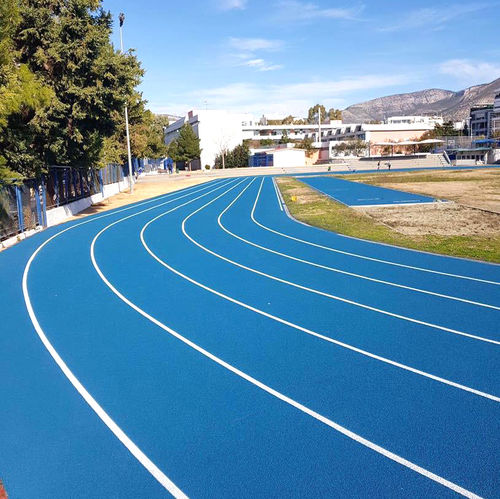 Спортивное покрытие для интерьера - POLTRACK SANDWICH - KDF - Sports Flooring Production - для наружного применения / синтетическое / из полиуретана