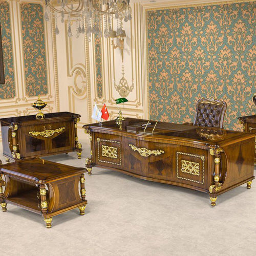Директорский рабочий стол - GRAND - OFISTIM - классический / из дерева