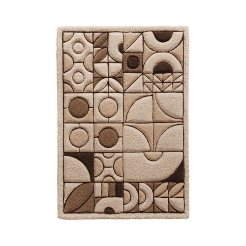 Современный гобелен - BAS RELIEF - Alp Carpets - с рисунком / из шерсти / ручной работы