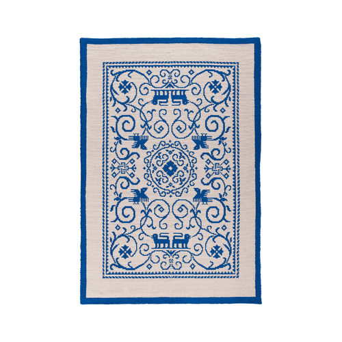 Традиционный ковер - Alpujarra Color - Alp Carpets - в цветочек / из шерсти / прямоугольный