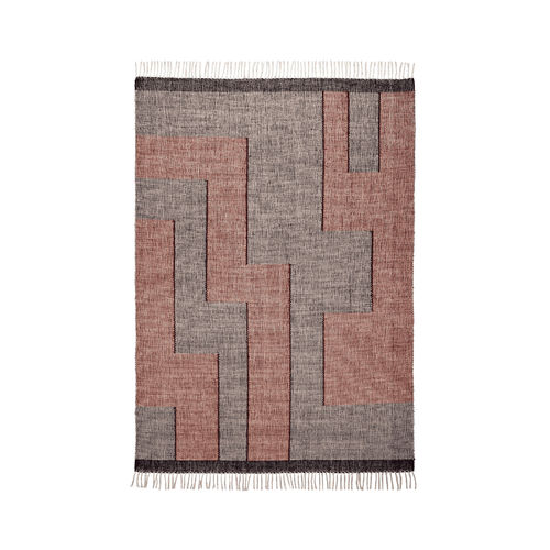 Традиционный ковер - Flat Tetris - Alp Carpets - геометрический / из шерсти / из льна