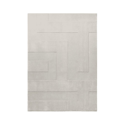 Современный ковер - Lab - Alp Carpets - геометрический / из шерсти / прямоугольный