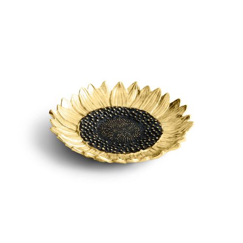 Коробка для карманных вещей из латуни - SUNFLOWER - Michael Aram