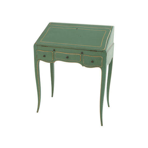Рабочий стол стиль Людовик XIV - DOS D’ÂNE - Pierre COUNOT BLANDIN - из вишневого дерева / со встроенным ящиком / 4 ножки