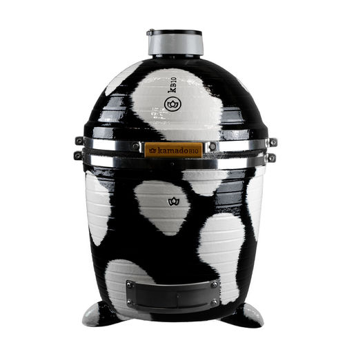 Барбекю на угле - KB10 NANO ART MU - kamado B10 Germany - для профессионального использования / на роликах / отдельностоящее