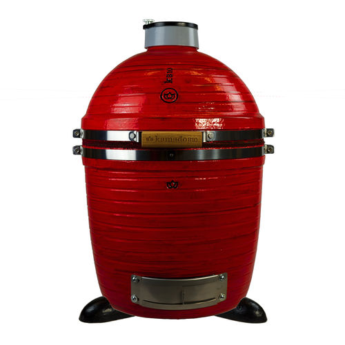 Барбекю на угле - KB10 NANO ART NIPPON - kamado B10 Germany - для профессионального использования / на роликах / отдельностоящее