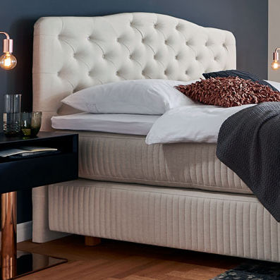 Изголовье кровати для двуспальной кровати - WESTMINISTER - Kamjo Bedding OÜ - современное / из ткани / обитое