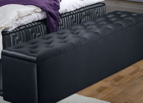 Современная банкетка - Kamjo Bedding OÜ - из ткани / со встроенным ящиком / для спальни