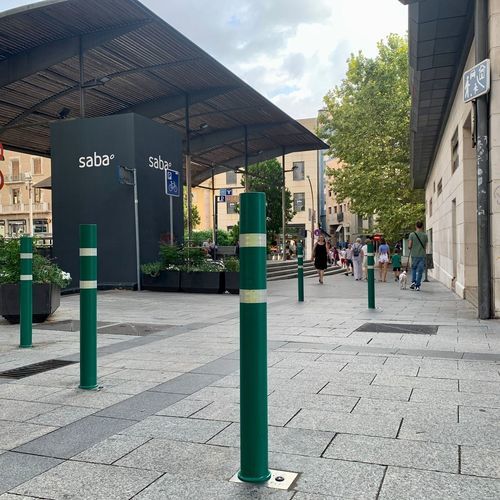 Защитный боллард - FLORENCIA - FCI URBAN - противопарковочный / для контроля доступа / неподвижный