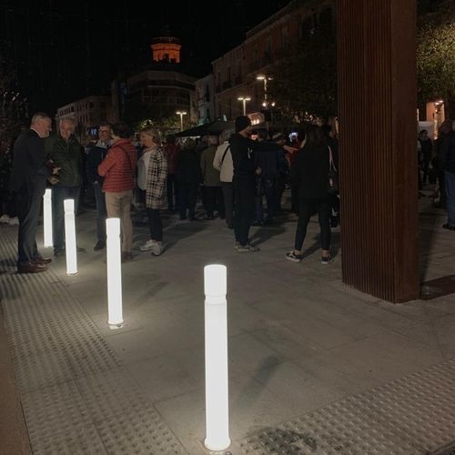 Городской столбик освещения - BARCELONA 100 - FCI URBAN - современный / из полиуретана / LED