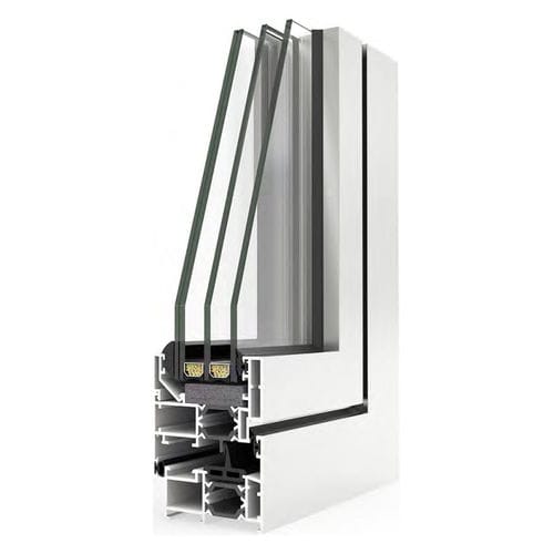 Оконный профиль из алюминия - CORTIZO COR 60 - STANDARD - Termo Express - с термовкладышем / акустический / противовзломный