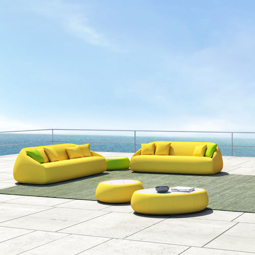 Современный диван - VIGO - IVINI - для наружного применения / из Sunbrella® / из водоотталкивающей ткани