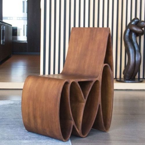 Cтул уникальный дизайн - LOOP - Jason Mizrahi Designs - для интерьера / из ясеня / с основанием из ясеня