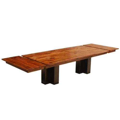 Современный обеденный стол - AUSTIN - Furniture BoutiQ - из цельной древесины / с основанием из цельной древесины / прямоугольный