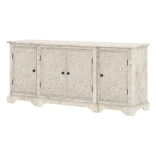Классический буфет - NOTTINGHAM - Furniture BoutiQ - из цельной древесины / с распашными дверями / 4 ножки
