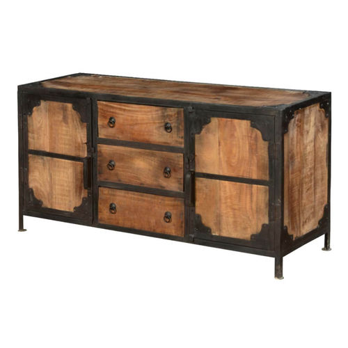 Буфет индустриальный стиль - RICHMOND - Furniture BoutiQ - из цельной древесины / из металла / с выдвижными ящиками