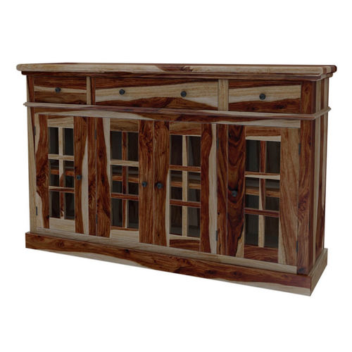Классический буфет - PALAZZO - Furniture BoutiQ - из цельной древесины / стеклянный / с выдвижными ящиками