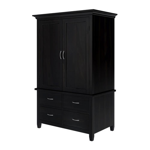 Классический шкаф для одежды - ITHACA - Furniture BoutiQ - из цельной древесины / с распашными дверями / для профессионального использования