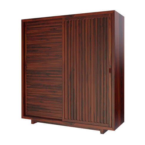 Современный шкаф для одежды - MISSION - Furniture BoutiQ - из цельной древесины / с раздвижной дверцей / для профессионального использования