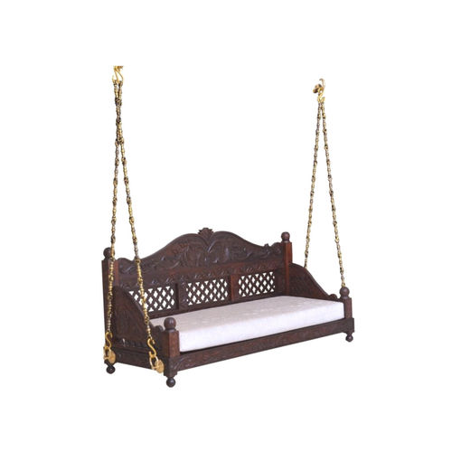 Качель из цельной древесины - FB-HCJ-107 - Furniture BoutiQ - со съемной подушкой / подвесная / 2 места
