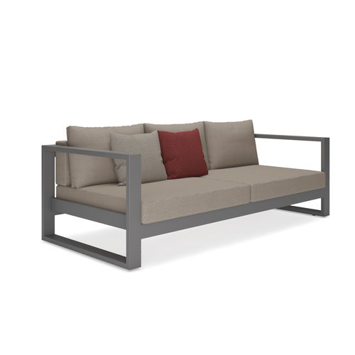 Современный диван - AMBER - SJY FURNITURE - для наружного применения / из Sunbrella® / из акриловой ткани