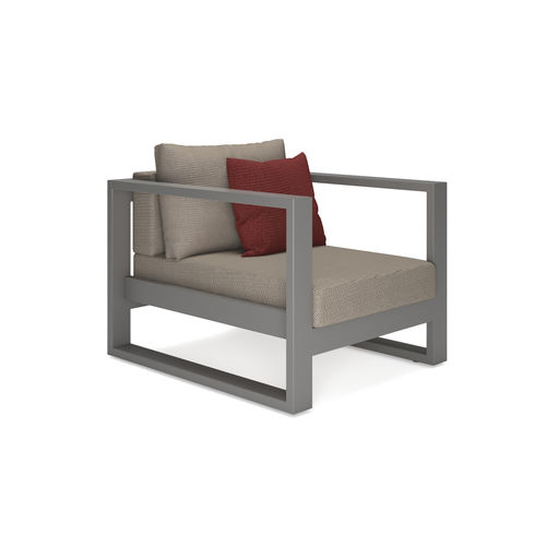 Современное кресло - AMBER - SJY FURNITURE - из Sunbrella® / из акриловой ткани / из алюминия