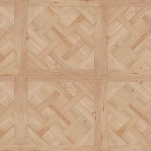 Паркет из массивной доски - DALLES DE VERSAILLES RUSTIQUE BRUT - Décoplus Parquets - из дуба / с инкрустацией из дерева / приклеиваемый