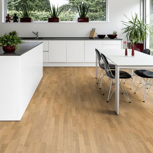 Паркет из массивной доски - NOBLESS NATUR' 70  - Décoplus Parquets - из дуба / очищенный / покрытый лаком
