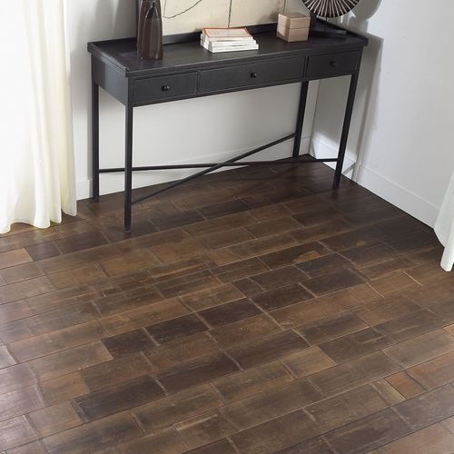 Паркет из массивной доски - ECOSOLID DASSO - Décoplus Parquets - из бамбука / матовая отделка / приклеиваемый