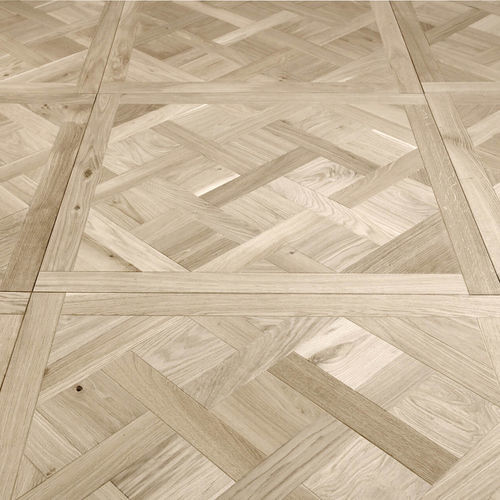 Паркет из паркетной доски - DALLES DE VERSAILLES BRUT AUTHENTIC - Décoplus Parquets - европейский дуб / с инкрустацией из дерева / с натуральным маслом